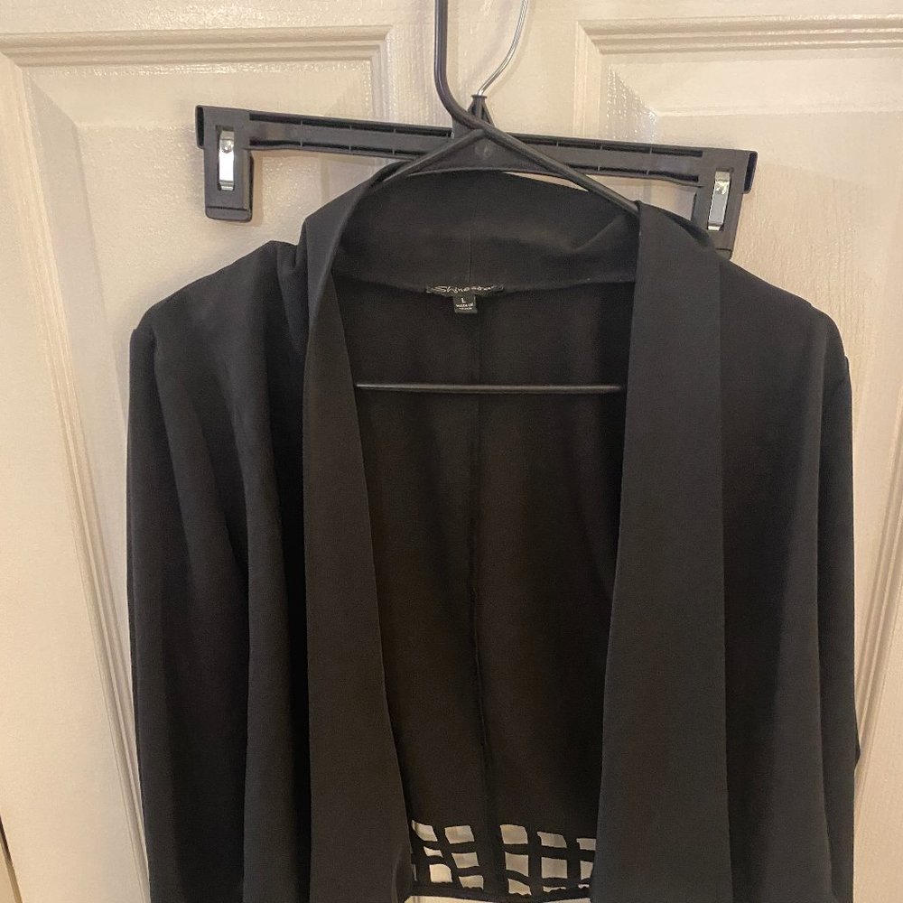 Shinestar 90s vintage casual top black large